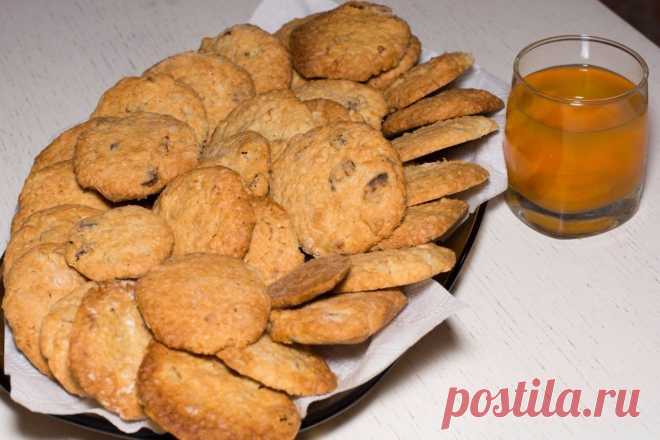 Как приготовить домашнее овсяное печенье - рецепт, ингридиенты и фотографии