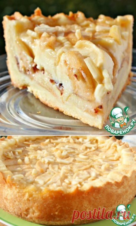 Грушевый пирог "Осеннее облачко" - кулинарный рецепт