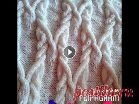 Вязаные пледы! Узоры спицами! Knittinglove...