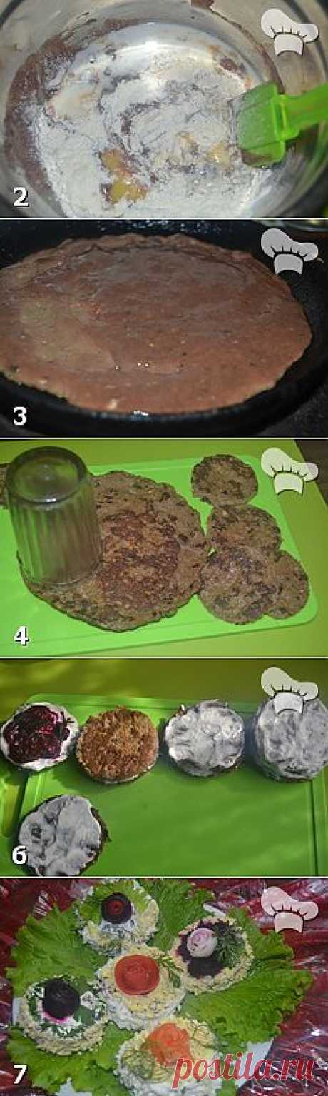 Закусочные пирожные из печени