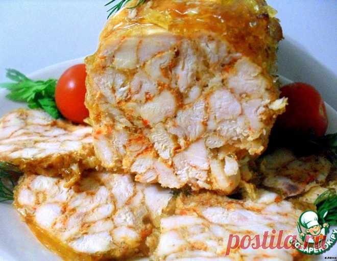 Рулет из курицы 