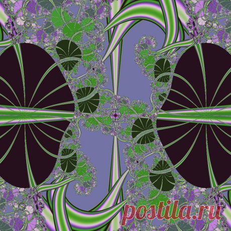 Фрактал, сделан в программе Fractal Explorer
