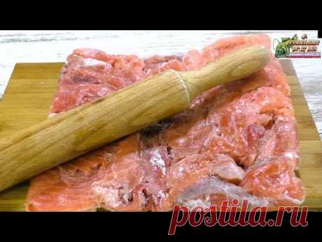 Бюджетный рецепт, рулет из красной рыбы за копейки, вкусное блюдо на 23 февраля