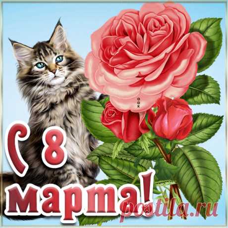 Супер Картинка с 8 марта