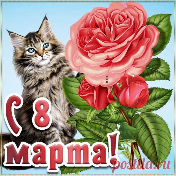 Супер Картинка с 8 марта