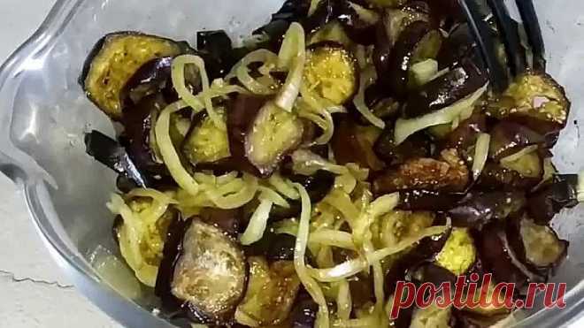 Баклажаны как шашлык на зиму - обалденно вкусная закуска!