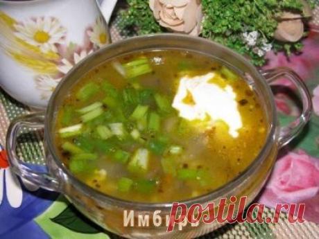 Суп с морской капустой