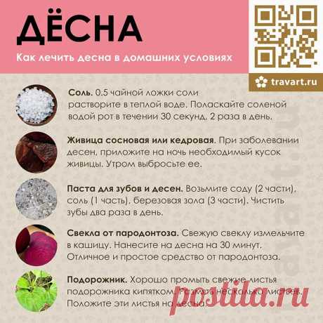 Как лечить десна в домашних условиях
