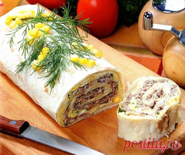 Рулет рыбный с яйцами » Смакуй - кулинарные рецепты со всего света!