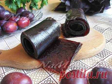 Пастила из слив без сахара