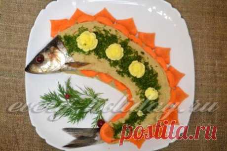 Паштет из селедки с творогом и овощами - рецепт с фото
