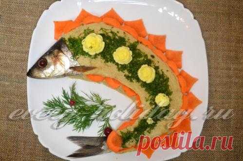 Паштет из селедки с творогом и овощами - рецепт с фото