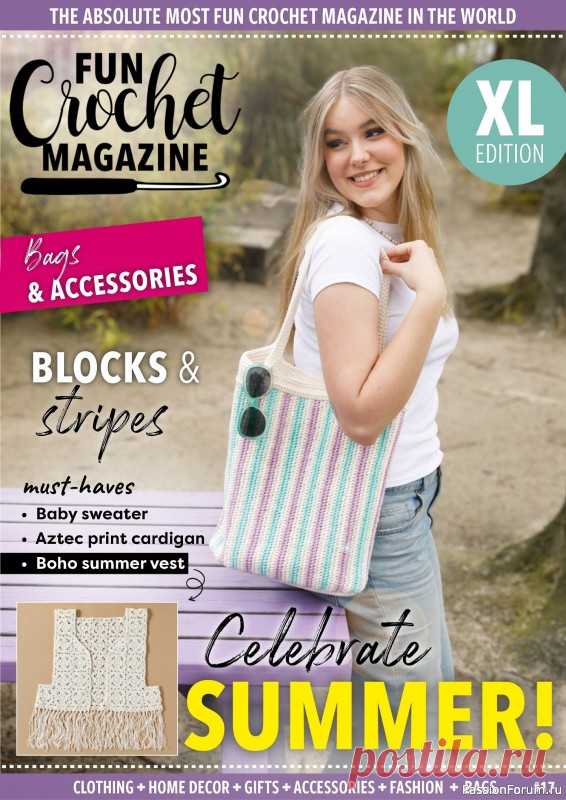 Вязаные проекты крючком в журнале &laquo;Fun Crochet Magazine №17 2024&raquo; | Журналы