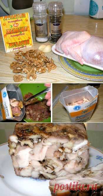 Куриная ветчина по-домашнему. Что может быть проще?