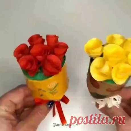 Поделки На День Рождения Бабушке Из Бумаги | TikTok