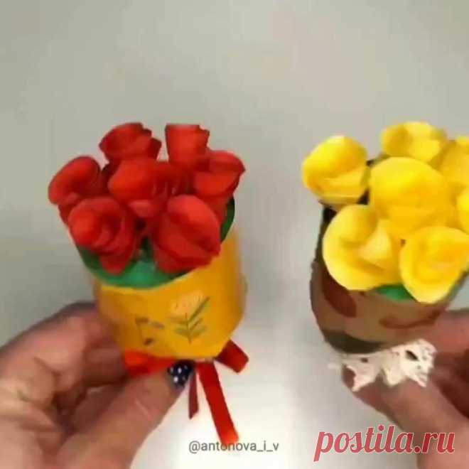 Поделки На День Рождения Бабушке Из Бумаги | TikTok