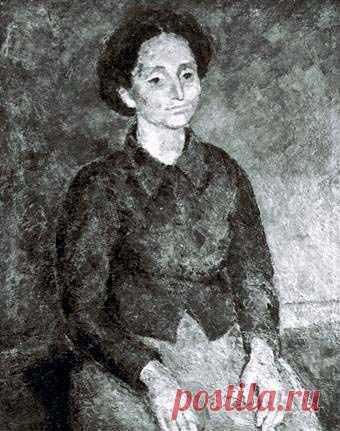 Р. Фальк. Портрет Баумволь. 1947 год.
