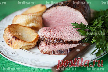Ростбиф с йоркширским пудингом – рецепт приготовления с фото от Kulina.Ru