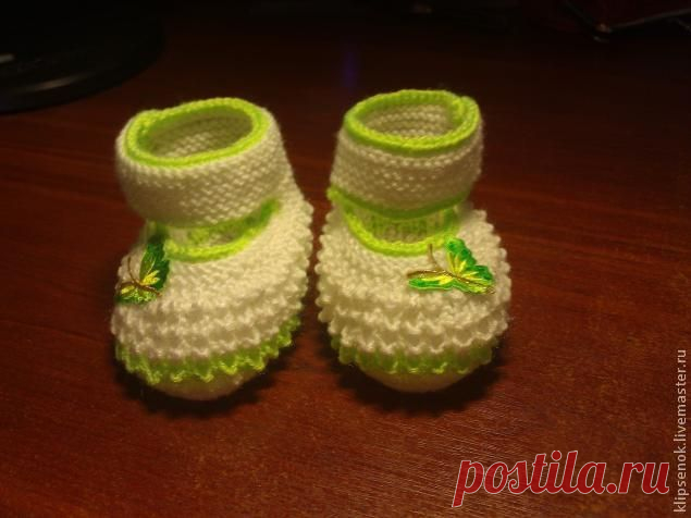 Пинетки-туфельки. Мастер-класс. - Ярмарка Мастеров - ручная работа, handmade
