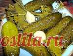хрустящие огурчики
