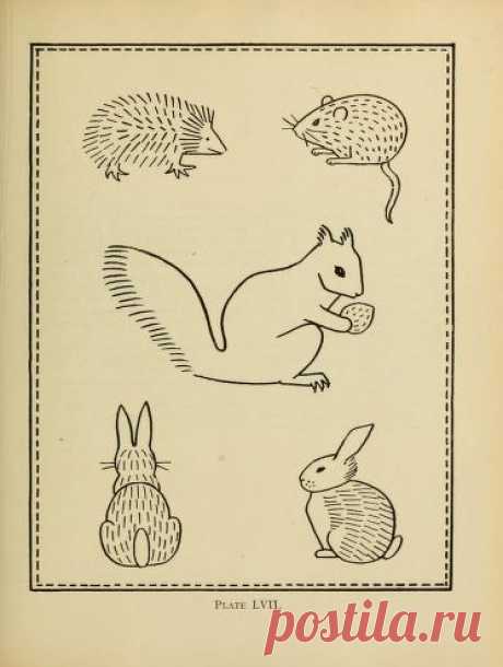 An embroidery pattern book : Waring, Mary E : Free Download, Borrow, and Streaming : Internet Archive
