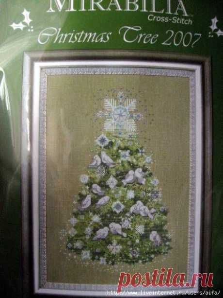 Елка рождественская, лен Mirabilia Cristmas Tree