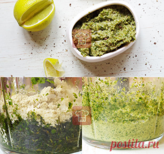 Соус песто из кинзы | Кулинарный журнал Stay Delicious