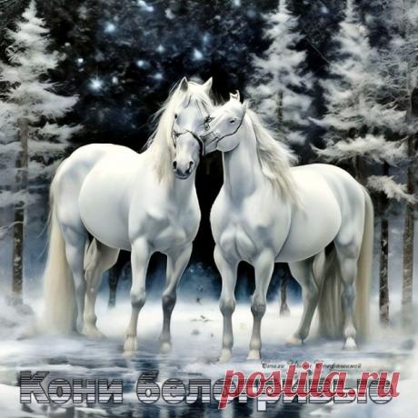 Стихи  ~ Кони белогривые (Ирина Стефашина) Кони белогривые (Ирина Стефашина) ~ Клуб любителей современной поэзии и прозы.