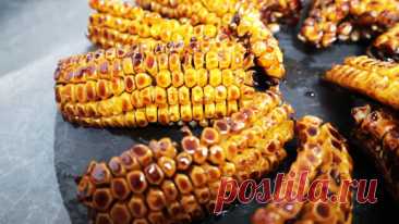 Кукуруза вкуснее рёбрышек барбекю. Сколько не приготовлю, всегда мало, "разлетаются" как семечки. Кукуруза барбекю в духовке | Артём готовит | Дзен