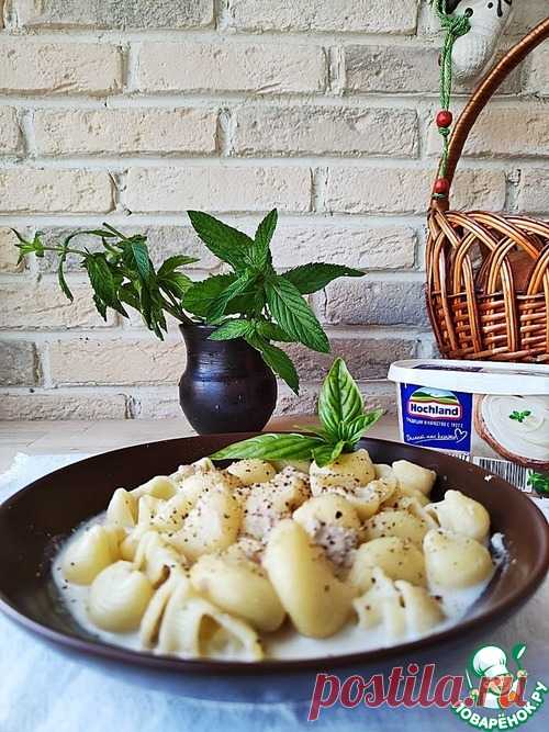 Ленивая паста с тунцом – кулинарный рецепт