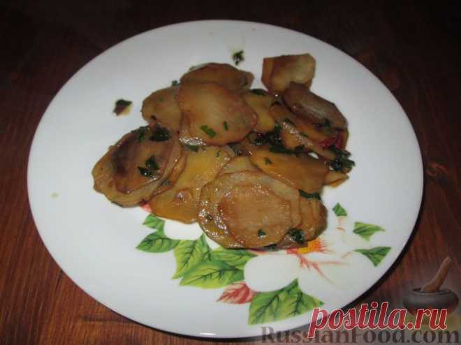 Рецепт: Гарнир из топинамбура на RussianFood.com
