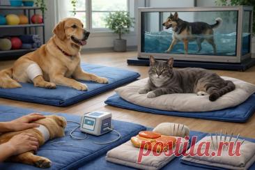 🐾 Ваш питомец перенес травму или операцию? Ветеринарная реабилитация и физиотерапия помогают быстрее восстановиться, вернуть подвижность и радость движения! 💙 

#животные #ветеринария #реабилитация #здоровьепитомцев 
Изображение от ChatGPT