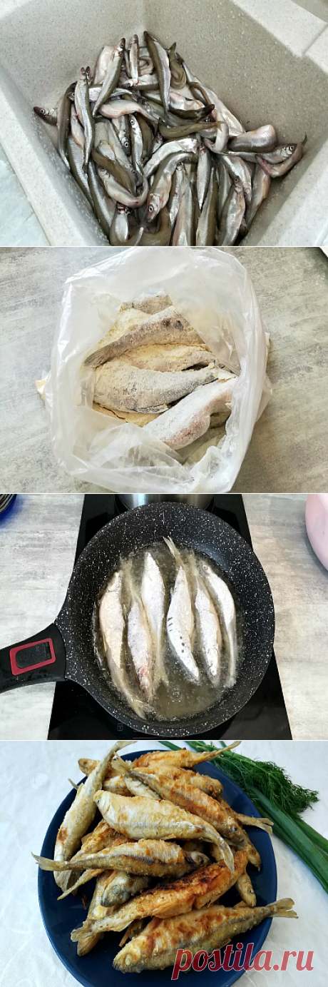 Как жарить рыбу корюшка в панировке пошагово - Вкусный день