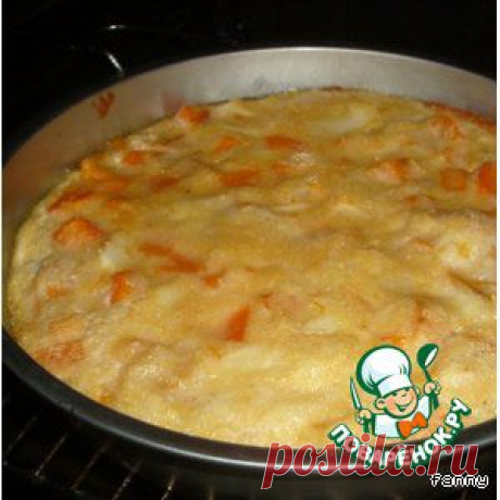 Пудинг с тыквой и яблоками - кулинарный рецепт