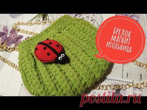 🐞Божья коровка крючком / Подробный МК для начинающих