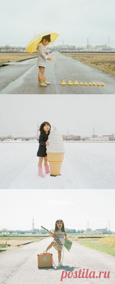 Необычный фотоальбом 4-летней японки : НОВОСТИ В ФОТОГРАФИЯХ