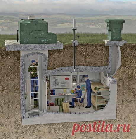 ROC Nuclear Monitoring Post - Cutaway Illustration on Behance