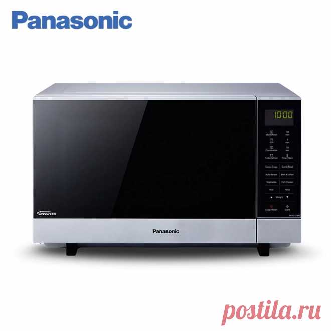 Микроволновая печь с грилем Panasonic NN-GF574MZPE, микроволны, комбинация, туброразморозка, авторазогрев, овощи, каша, спагетти Название бренда: Panasonic Мощность (Вт): > 1300 ВтОбъем: 26-30 л Напряжение (В): 220 В Назначение: Приготовление на гриле Сертификация: Европейский сертификат соответствия