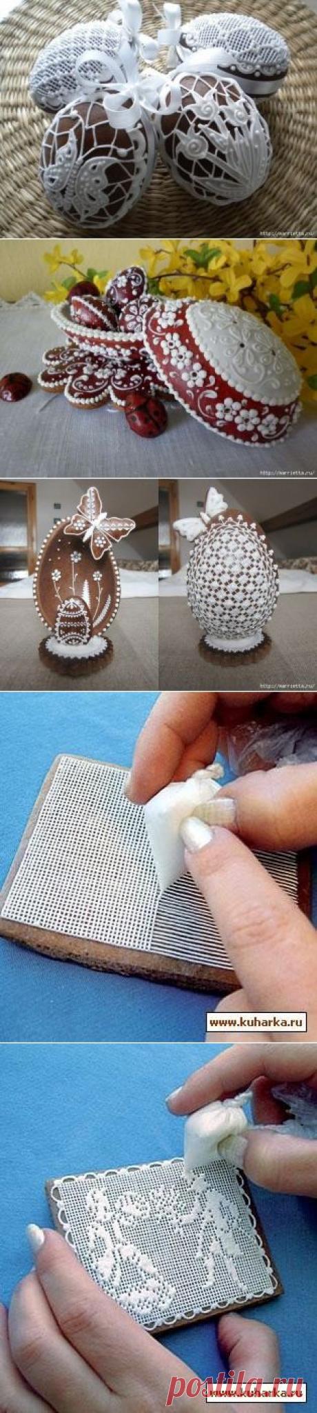 ПАСХАЛЬНЫЕ ПРЯНИКИ. КРАСОТА) И ВИДЕО МАСТЕР-КЛАСС ПО РОСПИСИ