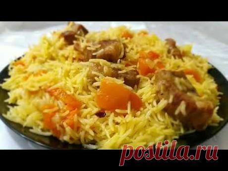 Азербайджанский плов с Тыквой и Мясом. Вкусный Рассыпчатый Домашний Плов!