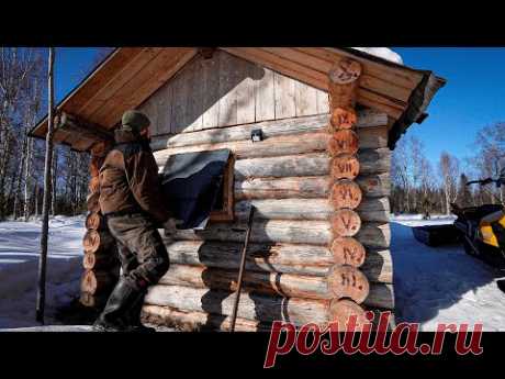ЗАМОР РЫБЫ. ПОПАЛ В МЕТЕЛЬ. ОТНОШЕНИЕ К ТАЁЖНЫМ ИЗБАМ. УДАЧНАЯ РЫБАЛКА.