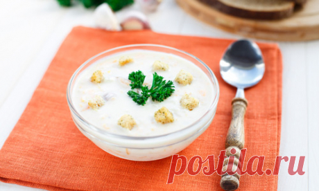 Супы с плавленым сыром