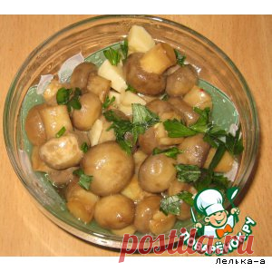 Маринованные шампиньоны - кулинарный рецепт