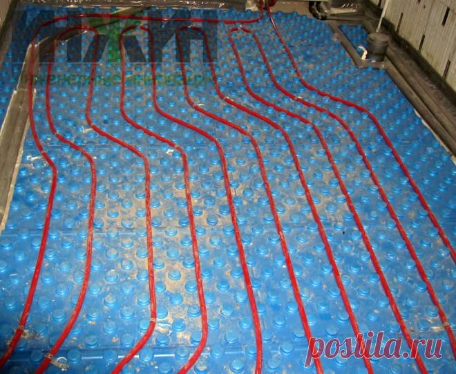 Теплый пол Rehau, монтаж 020