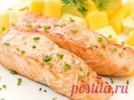 Вкусняшки: Семга на пару с грибным соусом