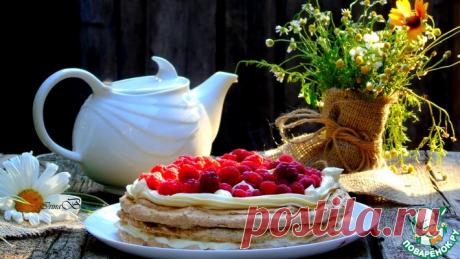 Даккуаз с малиной Кулинарный рецепт