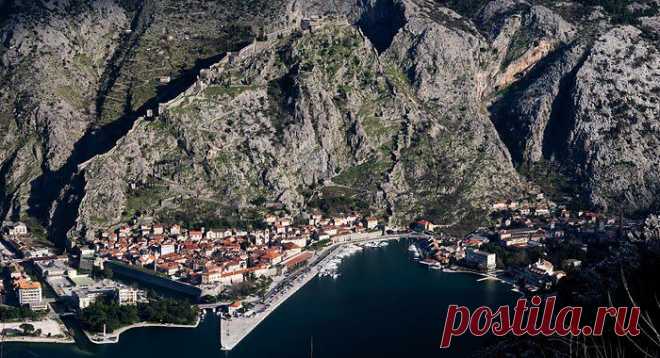 Kotor,view from Vrmac