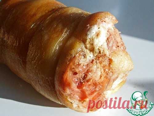 Завиванец из свиной рульки – кулинарный рецепт