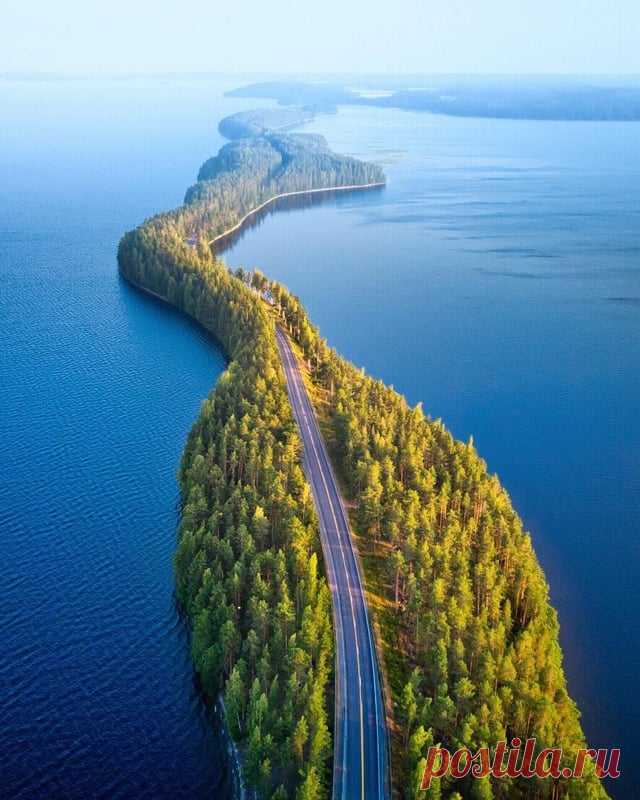 🔥 Nature's Bridge, Финляндия: Природа чертовски освещена