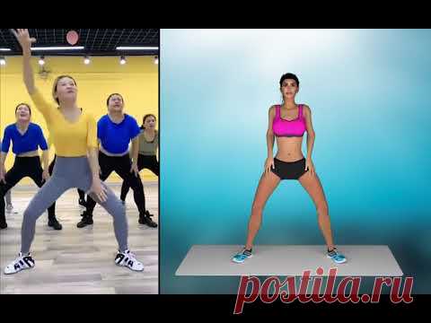 Сжигаем ЖИР НА БЕДРАХ! 7 ДНЕЙ | Стройные Ноги с Легкой Танцевальной Тренировкой